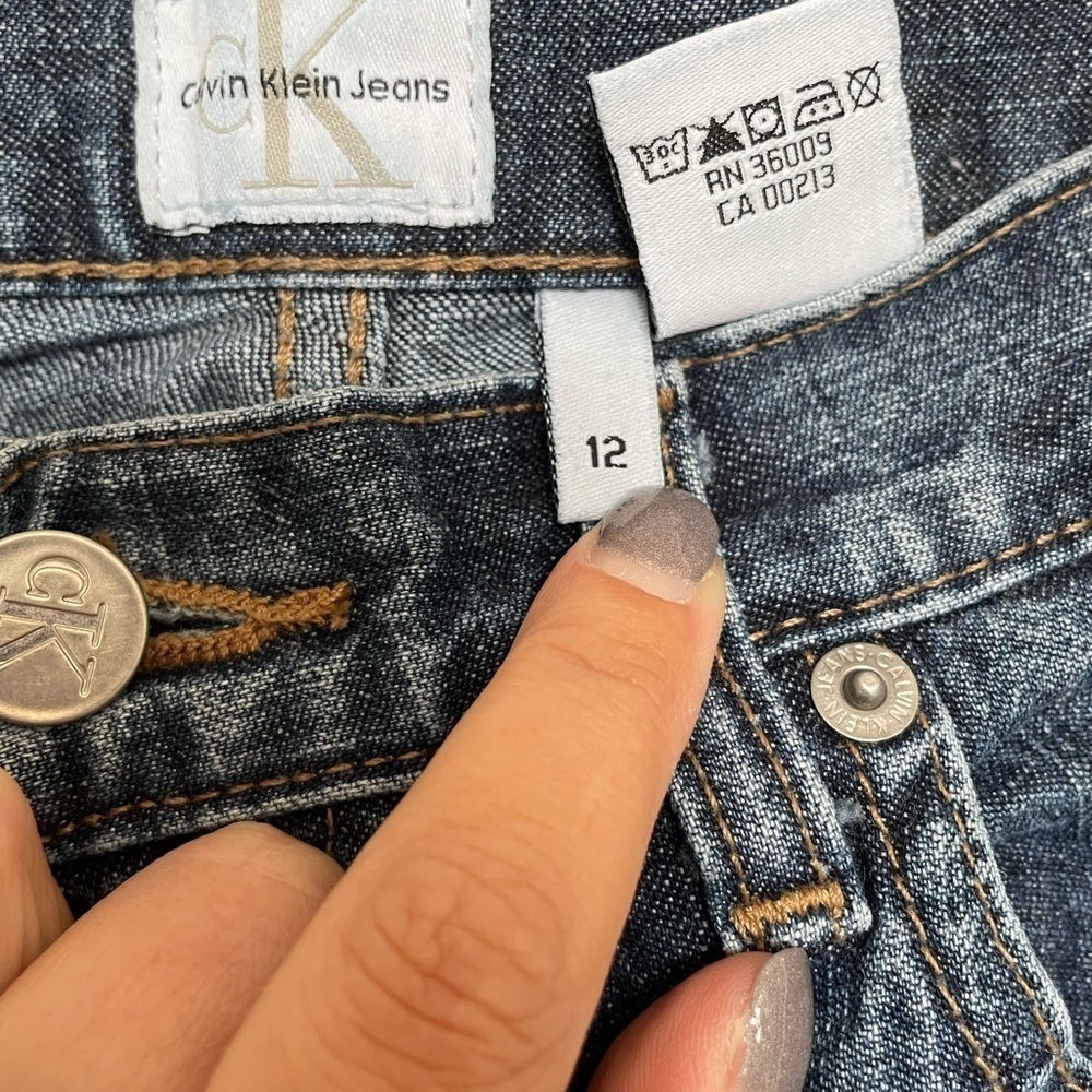 Calvin Klein/ Jeans High Rise Bootcut Jeans​​​​​​​​​​​​ - Picture 7 of 7